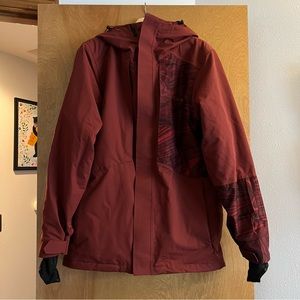 Mens Armada Oden Insulated Jacket, Clay color